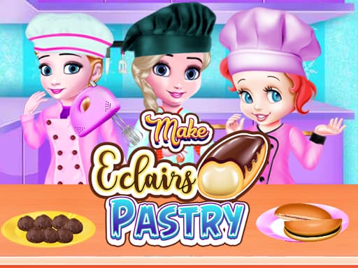 Make Eclairs Pastry gameplay