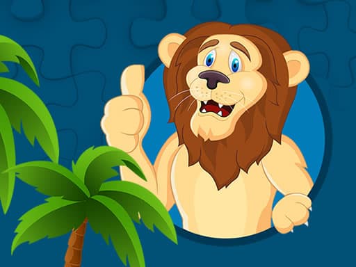 Strong Lions Jigsaw gameplay