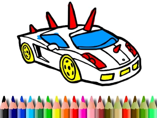 BTS GTA Cars Coloring gameplay