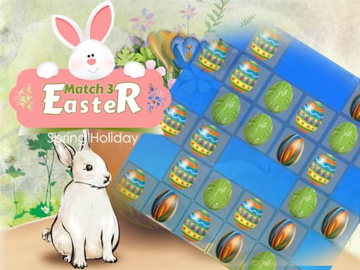 Easter Eggs Match 3 Deluxe gameplay