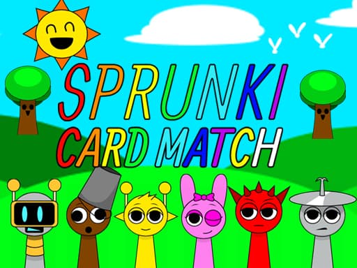 Sprunki Memory Card Match gameplay