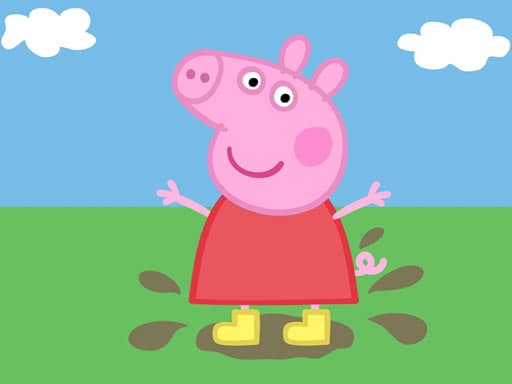 Peppa Pig Family Coloring gameplay