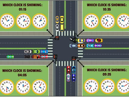 Traffic Control Time gameplay