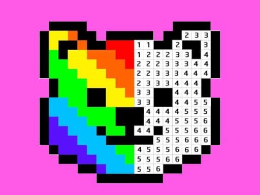 Pixel Art - Color by Numbers gameplay