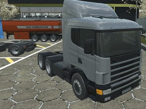 18 wheeler truck driving cargo gameplay